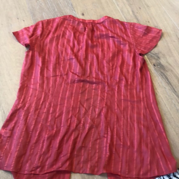 Banana Republic Sheer Button Blouse - Picture 2 of 4